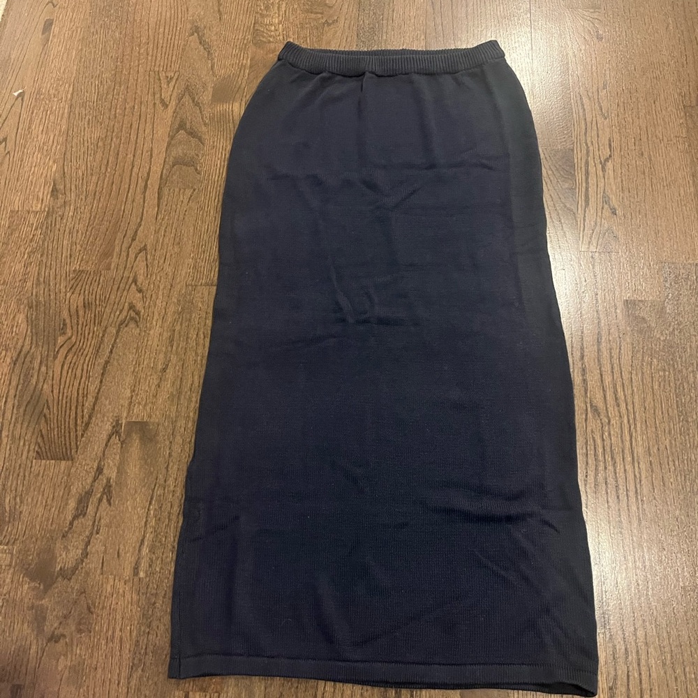 Legoe Heritage Maternity Navy Skirt